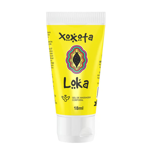 Gel de Massagem Corporal Excitante Feminino Xoxota Loka 18ml - Segred Love