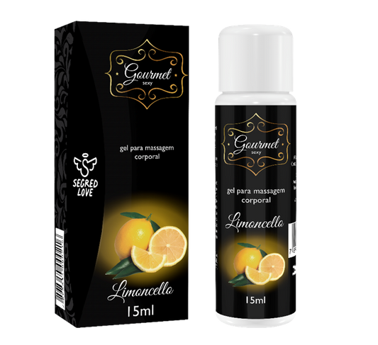 GEL LUBRIFICANTE SEGRED LOVE GOURMET LIMONCELLO 15ML