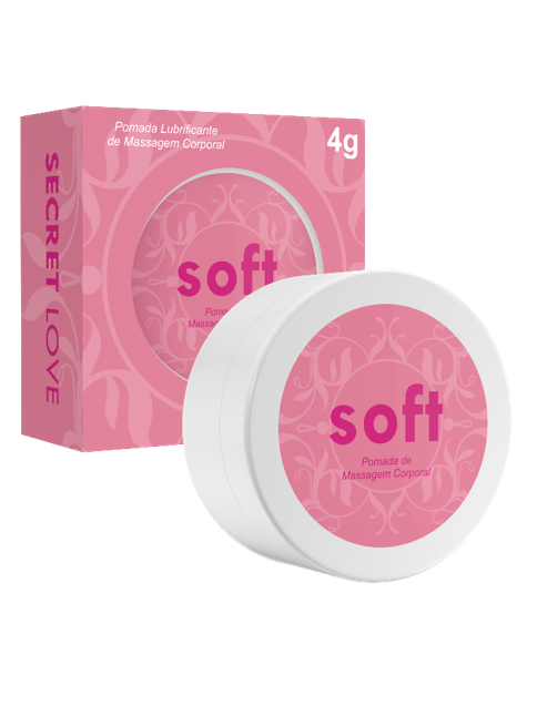 KIT ERÓTICO 3 UNIDADES - POMADA SOFT 3G, GEL PARA MASSAGEM BEIJO GREGO 15ML, GEL PARA MASSAGEM COMEANEL 15ML - SEGRED LOVE