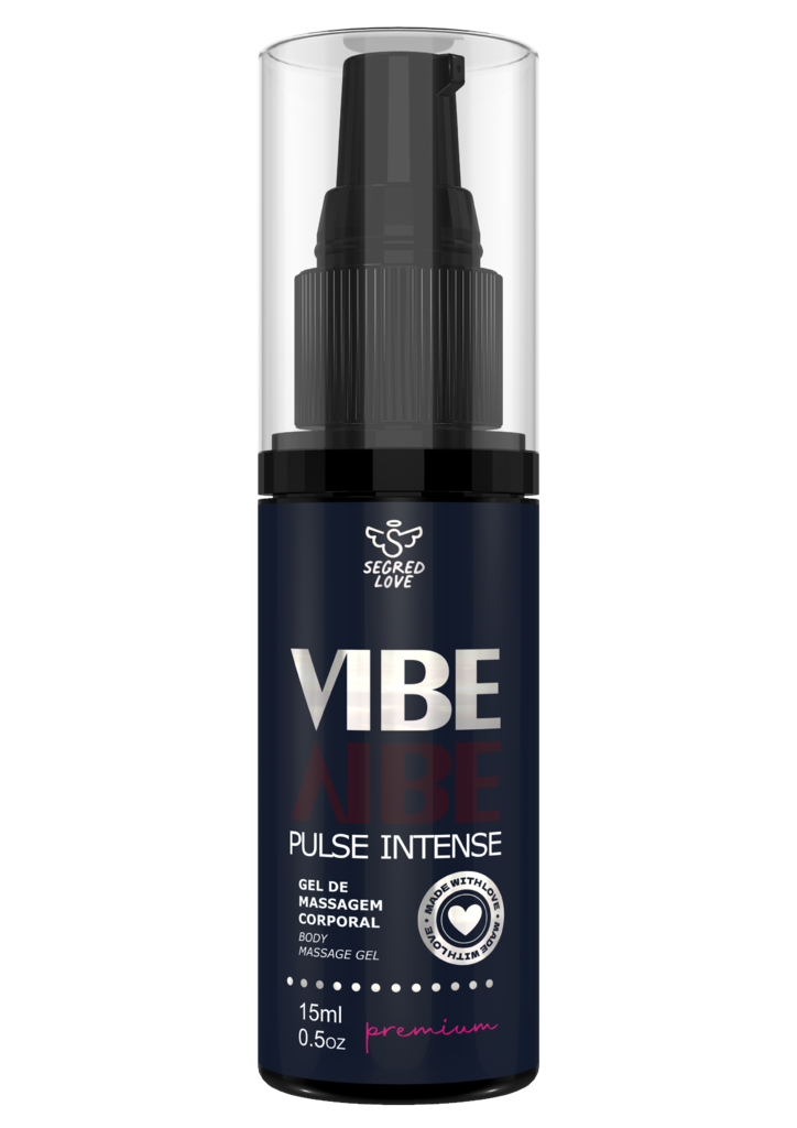 Gel de Massagem Corporal Vibe Pulse Intense Segred Love 15ml